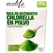 Chlorella en polvo eco de 125 gr Ecolife food