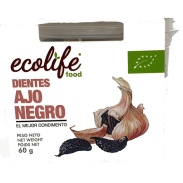 Dientes de ajo negro eco de 60g Ecolife food