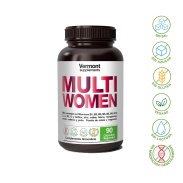 Vista principal del multi Women 90 cáps Vermont Supplements en stock