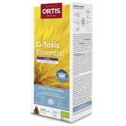 Vista frontal del d-Toxis essential frambuesa/hibisco 250 ml ORTIS® Laboratoires en stock