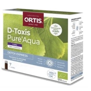 Vista frontal del d-toxis essential pure aqua frambuesa 15 ml ORTIS® Laboratoires en stock
