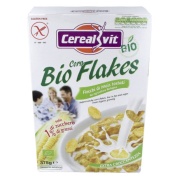 Vista frontal del cornflakes Bio 375 g Cerealvit en stock