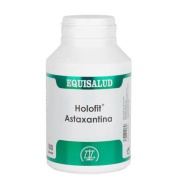 Vista frontal del holofit astaxantina 180 perlas de 770 mg. Equisalud en stock
