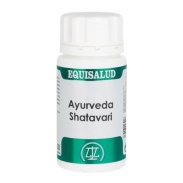 Vista delantera del ayurveda shatavari 50 cáps de 730 mg. en stock