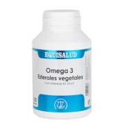Omega 3 esteroles vegetales con vitaminas k2, d3, e 120 perlas Equisalud