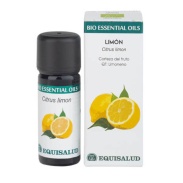 Vista delantera del bio essential oil hinojo limón - qt: limoneno 10 ml. Equisalud en stock