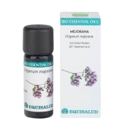 Vista frontal del bio essential oil hinojo mejorana - qt:terpinen-4-ol 10 ml. Equisalud en stock