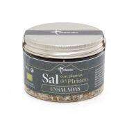 Tarro sal con plantas ensaladas bio 80 gr.  Josenea