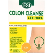 Colon Cleanse lax fibra 30 cápsulas Esi