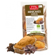 Minicakes espelta chocol.eco 45 gr Espiga biológica