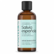 Vista delantera del aceite de  Salvia Española 100 ml essenciales en stock