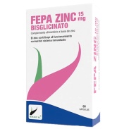 Vista principal del fepa-zinc 15 mg de 60 cápsFepadiet en stock