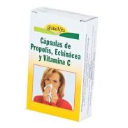 Própolis, echinacea y vit c, 30 cápsulas 250 mg Granovita