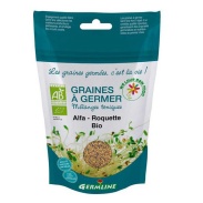 Semillas mix alfalfa y rúcula para germinar 150 g - GermLine