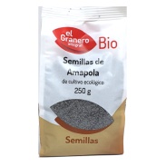 Semillas de amapola bio 250gr El Granero Integral