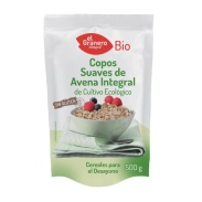 Producto relacionad Copos suaves de avena integral sin gluten bio, 500 g El Granero Integral