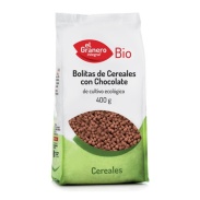 Bolitas de cereales con chocolate bio, 400 g El Granero Integral