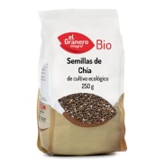 Semillas de chía bio, 250 g  El Granero Integral