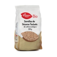 Semillas de sésamo tostado bio, 250 g  El Granero Integral