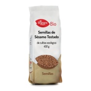 Vista principal del semillas de sésamo tostado bio, 450 g  El Granero Integral en stock