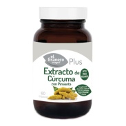 Producto relacionad Extracto de cúrcuma + pimienta, 60 cáp. 430 mg El Granero  Integral