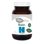 Biotín (vitamina h biotina), 100 comp. 310 mg El Granero  Integral