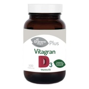 Vista principal del vitamin d3 vegana, 60 cáp. 320 mg El Granero Integral en stock
