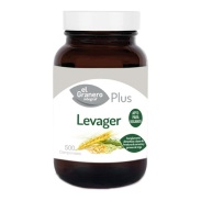 Vista principal del levager (levadura y germen), 500 comp. 400 mg El granero Integral en stock