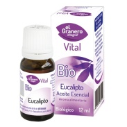Aceite esencial de eucalipto bio, 12 ml El granero Integral