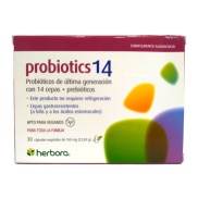 Probiotics 14 30 cápsulas Herbora