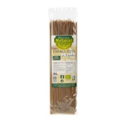 Vista delantera del espaguetis espelta eco bolsa 250 gr Horno Natural en stock