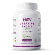 Creatina excell 1000 mg Vegano (100% creapure) 120 cáps HSN
