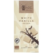 Chocolate blanco vainilla bio vegan 80gr Ichoc