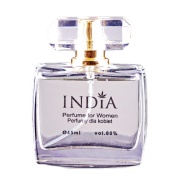 Vista delantera del perfume de mujer aroma cáñamo 45ml India Cosmetics en stock