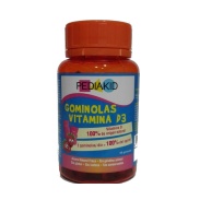Pediakid 60 gominolas vitamina D3 sabor fresa