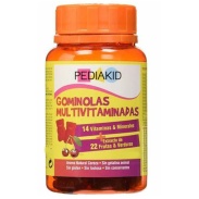Producto relacionad Pediakid multivitaminadas 60 ositos (gominolas) Ineldea