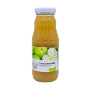 Vista principal del zumo manzana blanca eco botella 1 litro Eco Salim en stock