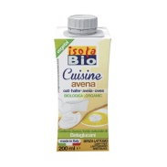 Producto relacionad Crema para cocinar de avena bio, 200 ml Isola Bio