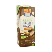 Bebida de arroz, quinoa y cacao bio, 1 L Isola Bio