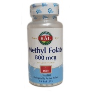 Methyl folate 800mcg 90 comp Kal