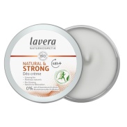 Vista principal del desodorante crema 48h + strong & natural 50ml Lavera en stock