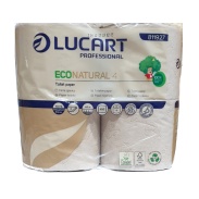 Rollo papel higiénico econatural 4 rollos Lucart
