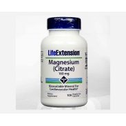 Citrato Magnesio 100 cápsulas 160 mg Life Extension