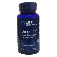 Gamma E mix tocoferol y tocotrienoles (vitamina E completa) 60 cápsulas Life Extension