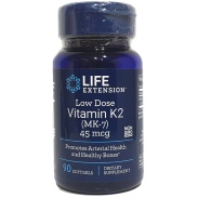 Low Dose vitamina K2 (MK-7) 90 cápsulas Life Extension