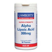 Ácido alfa Lipoico 300mg 90 tabletas Lamberts