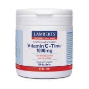 Vitamina C - Time 1000mg 180 tabletas Lamberts