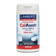 Vista principal del calAsorb 60 tabletas Lamberts en stock