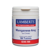 Manganeso 5mg 100 tabletas Lamberts