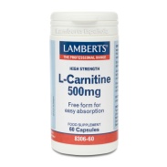 L-Carnitina 500mg 60 cápsulas Lamberts
